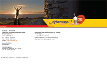 Tablet Screenshot of cyberways.net